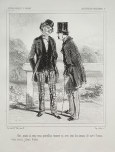 Baliverneries Parisiennes de Paul Gavarni