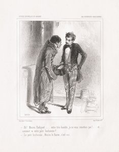 Baliverneries Parisiennes: ¡Ah! Monsieur Radiguet, 1847