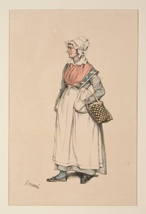 Cocinera de Paul Gavarni