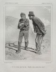 Chemin de Toulon de Paul Gavarni