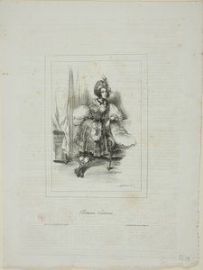 Traje escocés de Paul Gavarni
