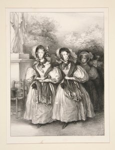 Dos Hermanas de Paul Gavarni
