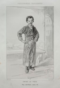 Niño de París de Paul Gavarni