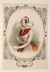 ESPOSA DEL DUQUE DE WENDEN de Paul Gavarni