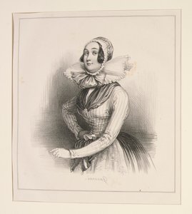 ESPOSA DEL DUQUE DE WENDEN de Paul Gavarni