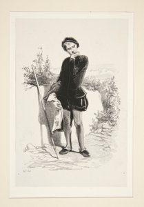 ENRIQUE IV NIÑO. de Paul Gavarni