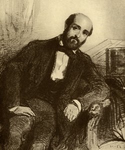 Henry Murger (1822-61) de Paul Gavarni