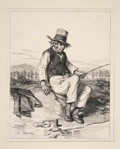 JEROME SAUVAGE, (conocido como Padre Belenfant). de Paul Gavarni