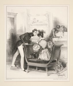El helado de Paul Gavarni