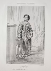 La Prima Dona de Paul Gavarni