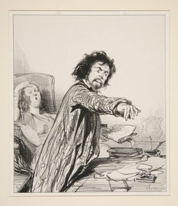 El marido dramaturgo de Paul Gavarni