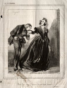 Las Actrices: ¿Nos hará el honor de besarnos la mano?, 1843