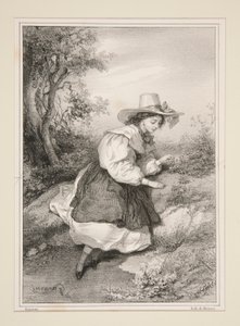 Las Dos Paqueretas. de Paul Gavarni