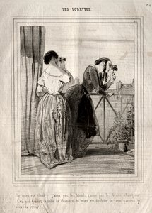 Les Lorettes, 1842 de Paul Gavarni