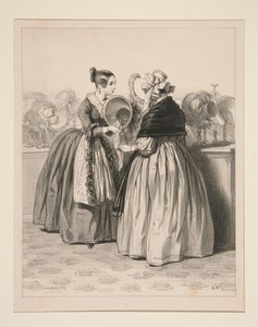 COMERCIANTE DE MODA. de Paul Gavarni
