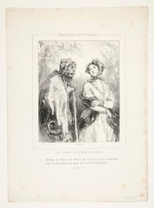 Madame la femme: una alteza que n de Paul Gavarni