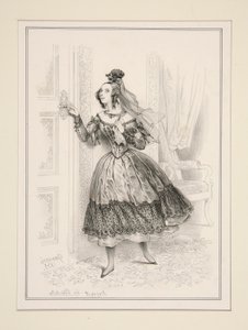 señorita dejazet de Paul Gavarni
