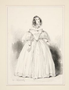 Sra. Anna Thillon de Paul Gavarni