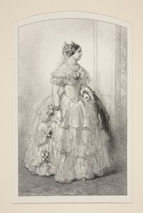 Sra. Princesa Mathilde de Paul Gavarni