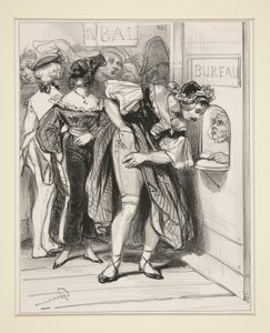 No. 1 - Un caballero y una dama de Paul Gavarni