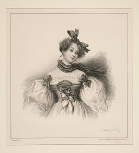 Campesina de Rochersberg de Paul Gavarni