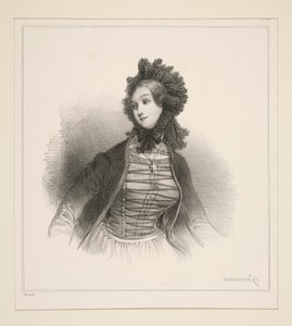 MUJER CAMPESINA DEL CANTÓN DE SOLOTHURN de Paul Gavarni