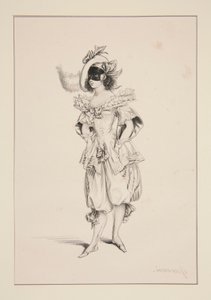 PIERROT. de Paul Gavarni
