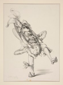 PULICINEL de Paul Gavarni
