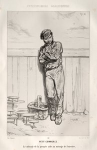 Pequeño Comercio de Paul Gavarni