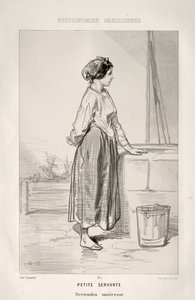 Pequeña Sirvienta de Paul Gavarni