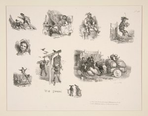 Pequeñas figuras XVII. de Paul Gavarni