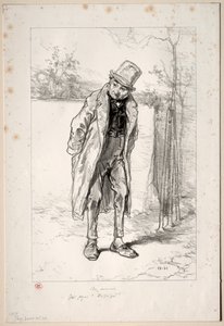 Physionomies Parisiennes: Au Marais. Ici, Azor! ici!, 1857-58