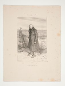 Noventa años (Caballero, padre de Gavarni) de Paul Gavarni
