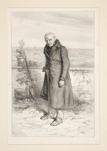 Noventa años (Caballero, padre de Gavarni) de Paul Gavarni