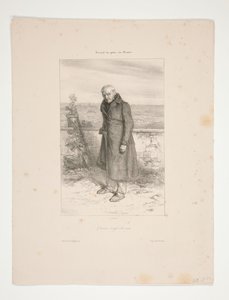 Noventa años (Chevallier, padre de Gavarni) de Paul Gavarni