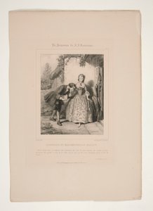 ROUSSEAU Y MADEMOISELLE GALERA.