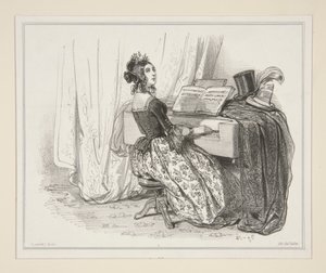 roberto devereux de Paul Gavarni