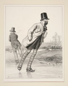 SIR WALTER SPOTT, de Dublin, Turista, Orientalista (sic) y Papista. de Paul Gavarni