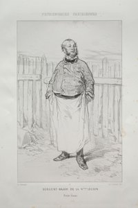 Sargento - Mayor de la Nième Légion de Paul Gavarni