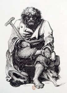 El mendigo de Paul Gavarni
