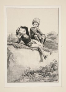 Timoteo (sic) y Filemón de Paul Gavarni