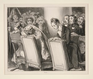 Un matrimonio de la razón de Paul Gavarni