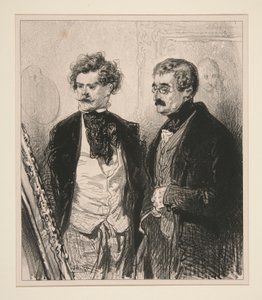 Un retrato encantador de Paul Gavarni