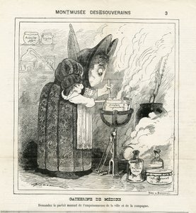 Ilustración de Hadol (1835-1875) en Le Charivari