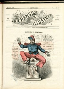 La Chanson illustrée (revista), número 39 de Paul Hadol