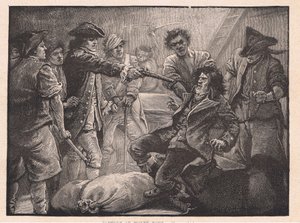 Captura de Wolfe Tone AD 1798 de Paul Hardy