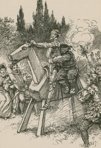 Don Quijote... comenzó a girar el alfiler de Paul Hardy