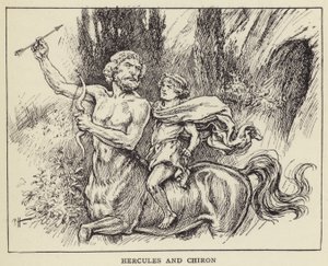 Hércules y Quirón