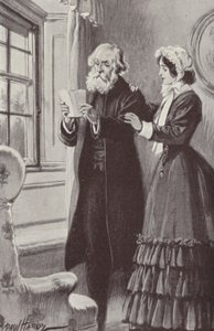 Ilustración para Barchester Towers de Anthony Trollope de Paul Hardy
