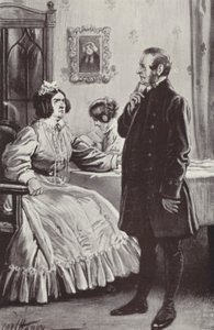 Ilustración para Barchester Towers de Anthony Trollope de Paul Hardy